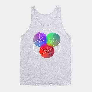 Seed of Life - Colouring Outside The Lines Tank Top